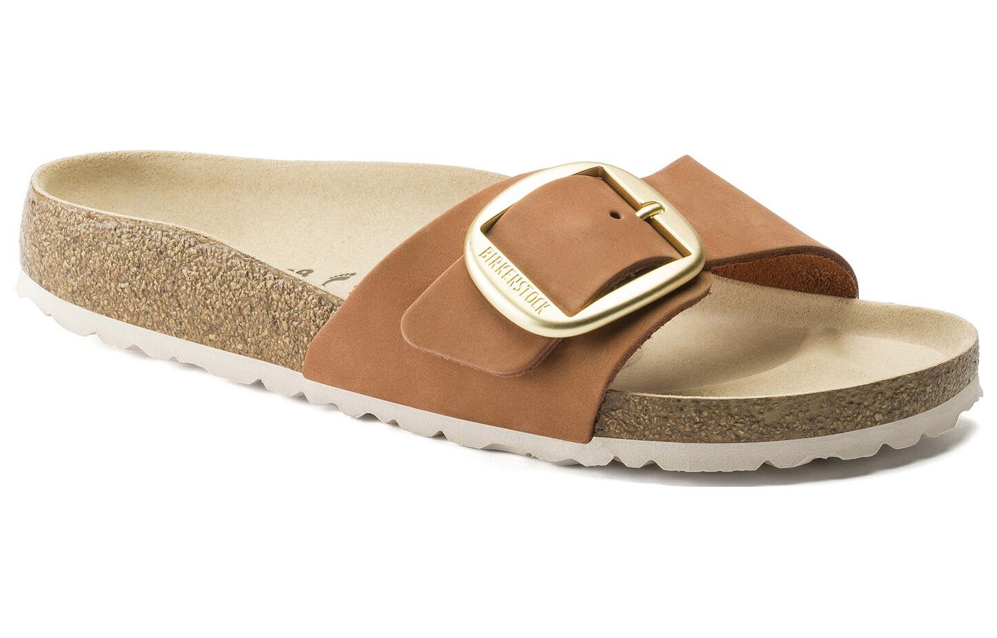 (W) Birkenstock Madrid 'Brown Leather Narrow' 圖 2