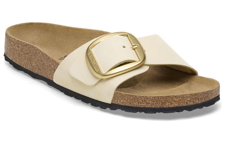 (W) Birkenstock Madrid 'Narrow Fit - Beige Leather' 圖 2