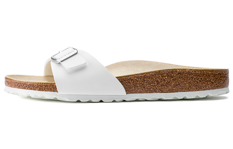 Birkenstock Madrid Birko-Flor Narrow Fit Sandals 'White'