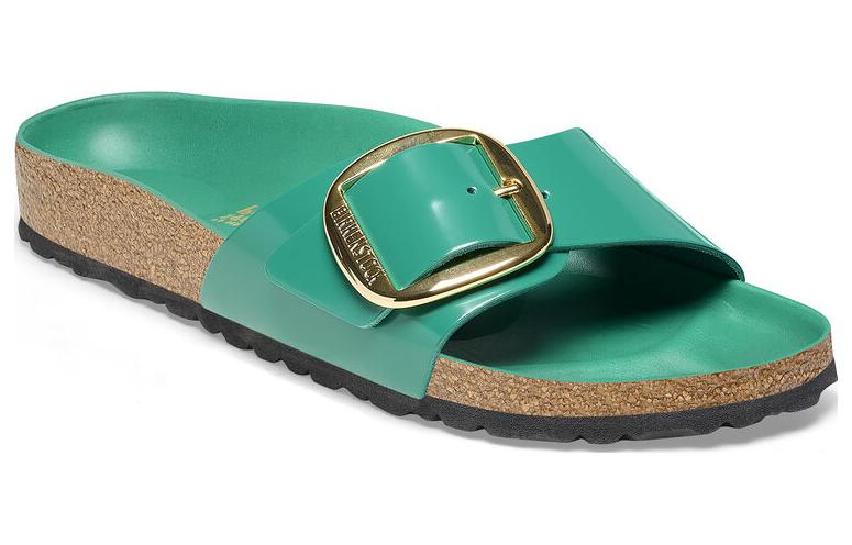 (W) Birkenstock Madrid Big Buckle 'Metallic Green' 圖 2