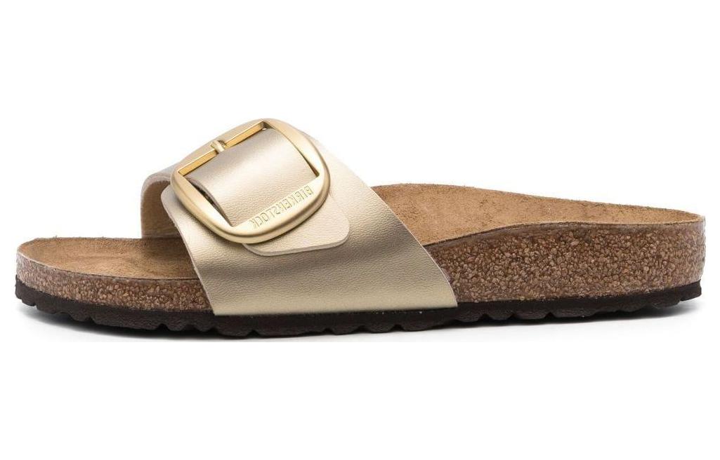(W) Birkenstock Madrid Big Buckle 'Metallic Silver'
