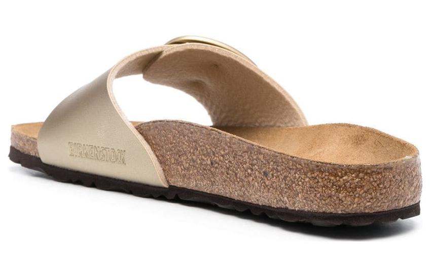 (W) Birkenstock Madrid Big Buckle 'Metallic Silver' 圖 4