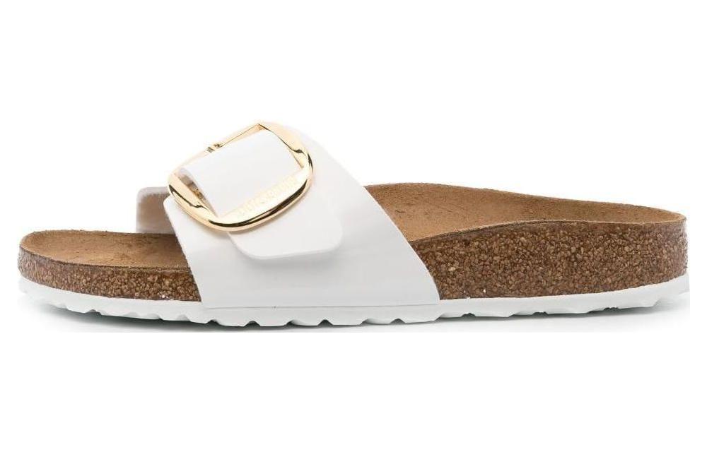 Buy (Women) Birkenstock Madrid Big Buckle 'White Leather Fashion' 1019814