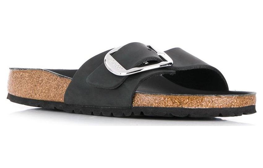 Shop 柏肯 百搭休閒 時尚涼拖 女款 黑色