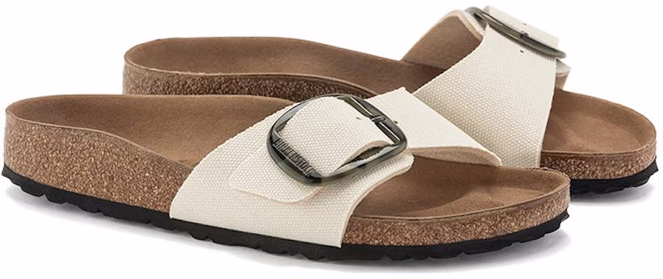 (W) Birkenstock马德里素大扣纺织窄版凉鞋'蛋壳色' 1024068 Lookbook (W) Birkenstock马德里素大扣纺织窄版凉鞋'蛋壳色' 1024068