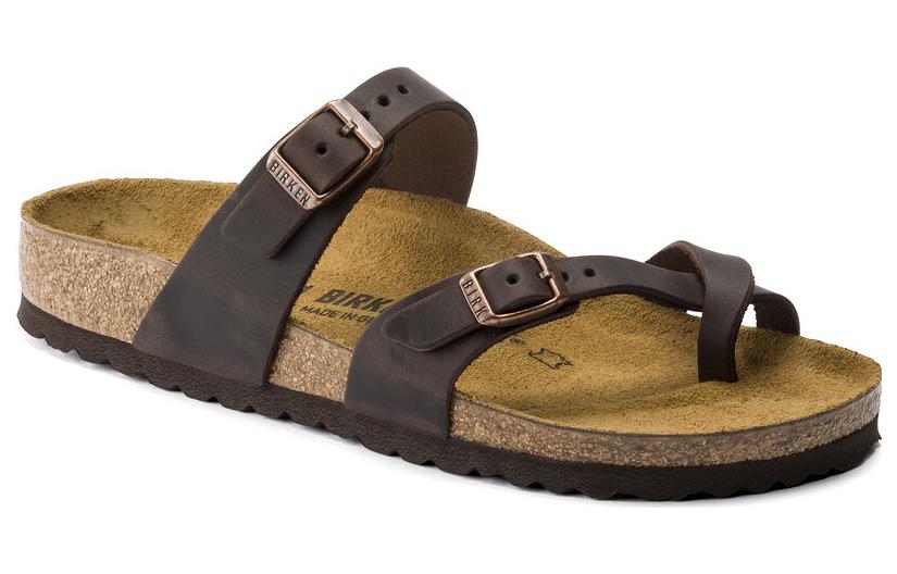 Order (W) Birkenstock Mayari Cuero Aceitado Ajuste Estrecho 'Habana' 0171323