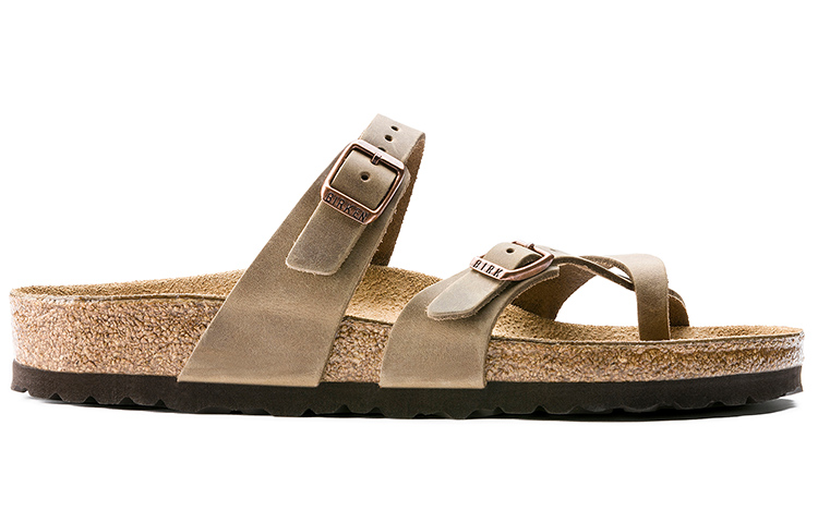 Order (Women) Birkenstock Mayari Series Cowhide Casual Brown Version 1011433