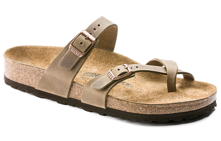 Lookbook (Women) Birkenstock Mayari Series Cowhide Casual Brown Version 1011433