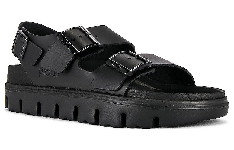 Order (W) Sandal Narrow Kulit Black Birkenstock Soft Footbed 1024608