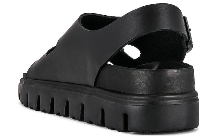 Lookbook (W) Sandal Narrow Kulit Black Birkenstock Soft Footbed 1024608