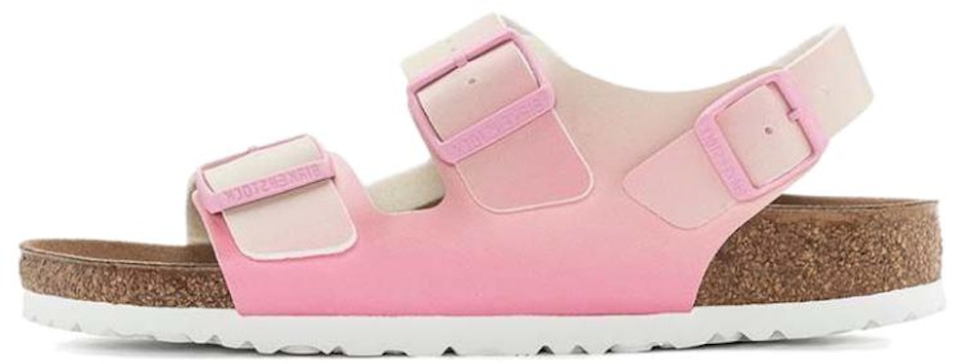(W) Sandal Birkenstock Milano Vegan Birko-Flor Narrow Fit 'Candy Pink Faded Lime' 1024152 Buy (W) Sandal Birkenstock Milano Vegan Birko-Flor Narrow Fit 'Candy Pink Faded Lime' 1024152