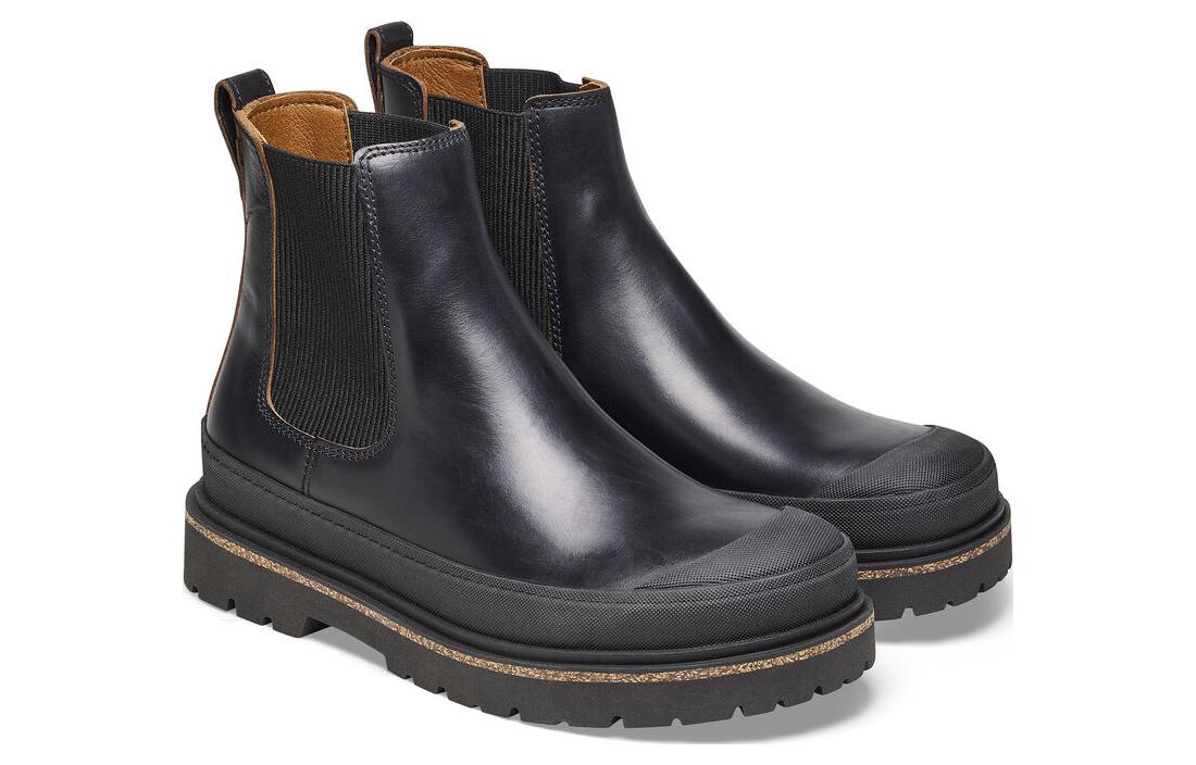 (W) Birkenstock Prescott Slip On Waxy Leather Narrow Fit 'Black' 圖 3