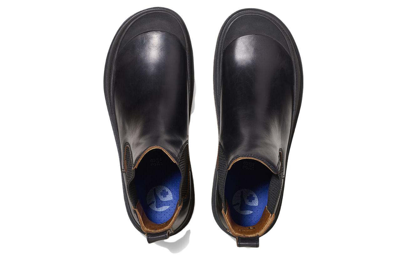 (W) Birkenstock Prescott Slip On Waxy Leather Narrow Fit 'Black' 圖 4