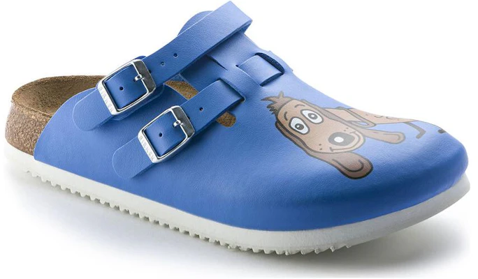 (Women) Birkenstock PU 'Blue Buckle Toe-Cap Slides' 0582536 Order (Women) Birkenstock PU 'Blue Buckle Toe-Cap Slides' 0582536