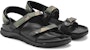 (W) Birkenstock PU 'Sandal Rata Hujau Selesa Hujau dengan Pelekat Ajaib' 1022665