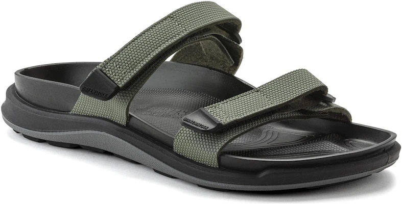 Birkenstock PU 柔軟舒適增高厚底百搭魔術貼 一字拖鞋 女款 卡其綠 Order Birkenstock PU 柔軟舒適增高厚底百搭魔術貼 一字拖鞋 女款 卡其綠