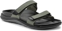 Order Birkenstock PU 柔軟舒適增高厚底百搭魔術貼 一字拖鞋 女款 卡其綠