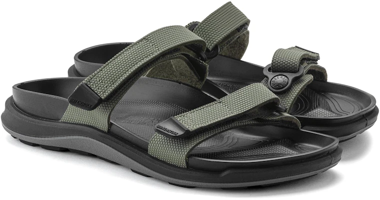 Birkenstock PU 柔軟舒適增高厚底百搭魔術貼 一字拖鞋 女款 卡其綠 Lookbook Birkenstock PU 柔軟舒適增高厚底百搭魔術貼 一字拖鞋 女款 卡其綠