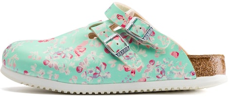 (Women) Birkenstock PU 'Mint Green Round Toe Thick Sole Buckle' 1016660 (Women) Birkenstock PU 'Mint Green Round Toe Thick Sole Buckle' 1016660