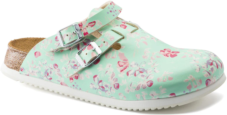 (W) Birkenstock PU 'Punta Redonda Verde Menta Suela Gruesa con Hebilla' 1016660 Order (W) Birkenstock PU 'Punta Redonda Verde Menta Suela Gruesa con Hebilla' 1016660