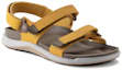 Order (W) Birkenstock PU 'Kuning Keselesaan Hujung Bulat dengan Pita Ajaib' 1022219