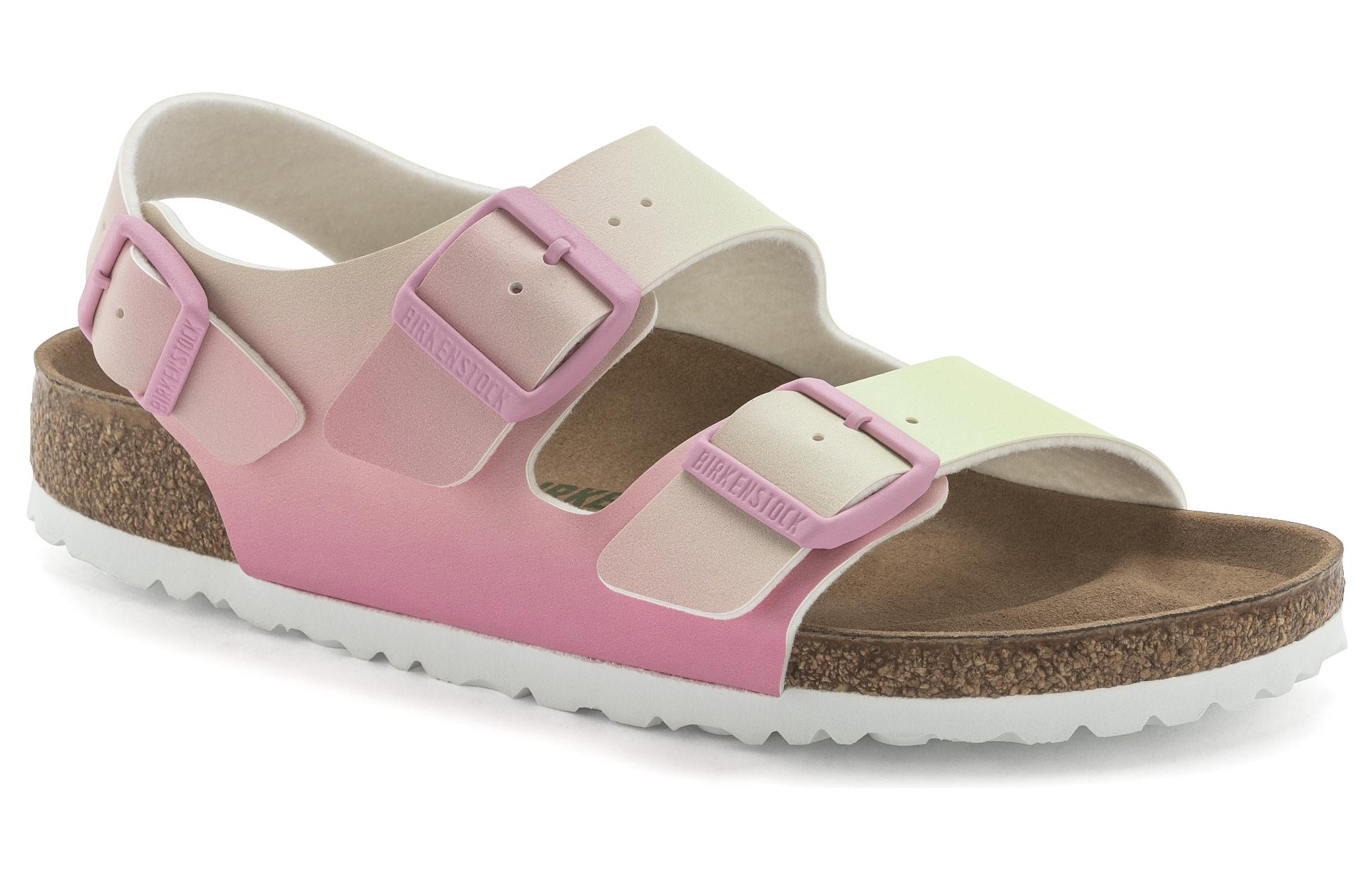 (W) Birkenstock PU Sandals 'Soft CMFT Versatile Platform Pink' 圖 2