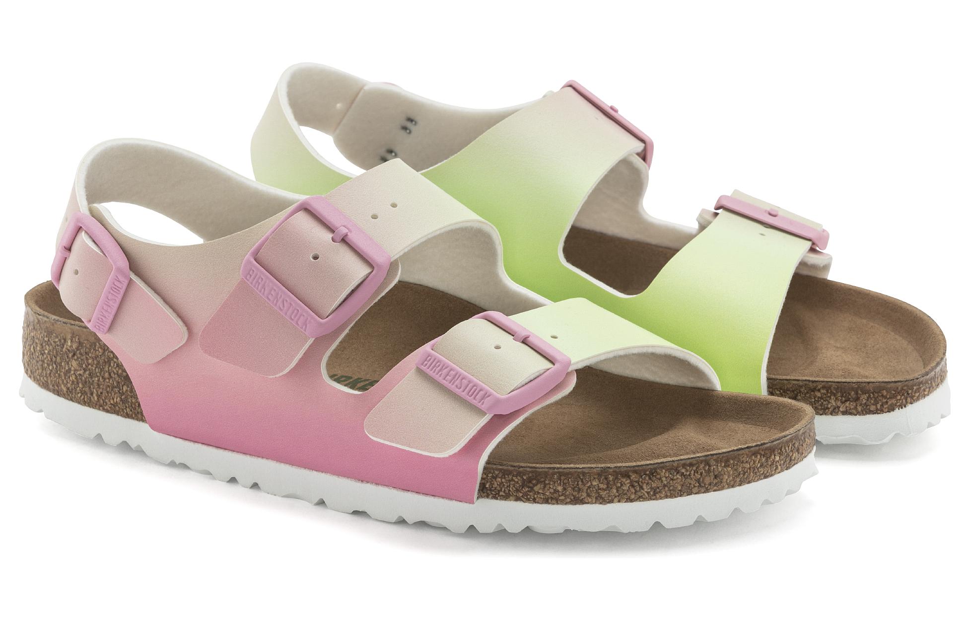 (W) Birkenstock PU Sandals 'Soft CMFT Versatile Platform Pink' 圖 3