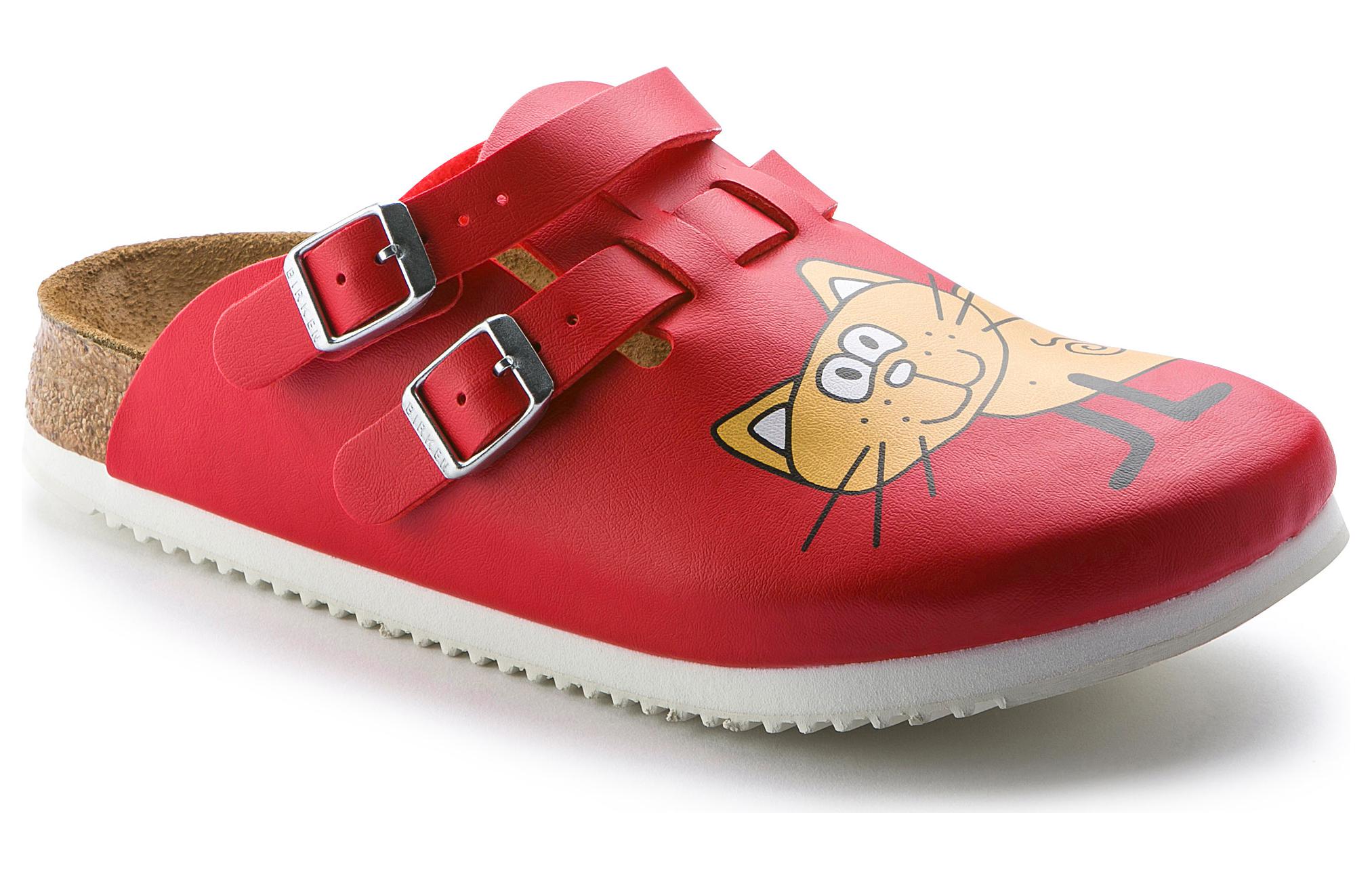 (W) Birkenstock PU Slides 'Comfy Versatile Round Toe Thick Sole Buckle' 圖 2