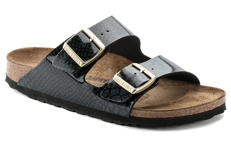 (W) Birkenstock PVC 'Black Casual Slide' 圖 2