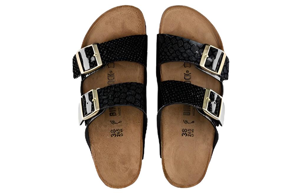(W) Birkenstock PVC 'Black Casual Slide' 圖 3
