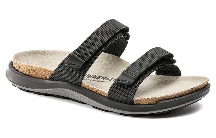 (W) Birkenstock PVC 'Soft CMFT Fashion Slide Narrow Black' 圖 2