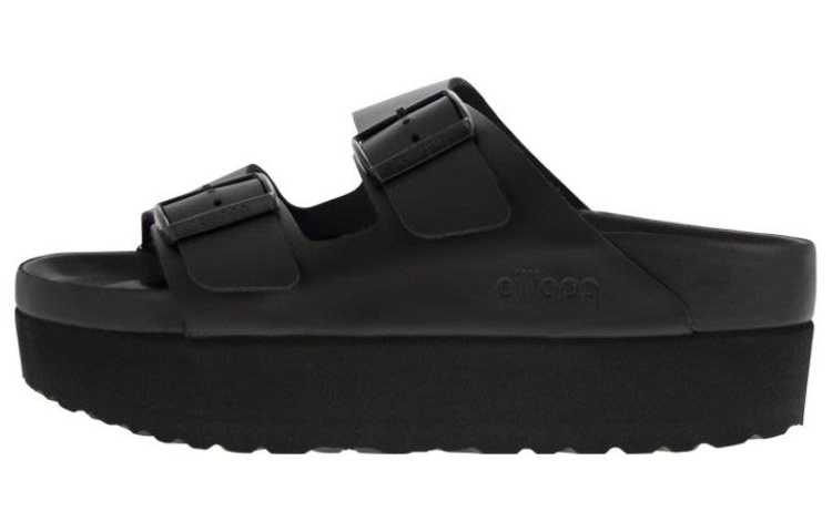 (W) Birkenstock Sandal 'Black Leather CMFT'