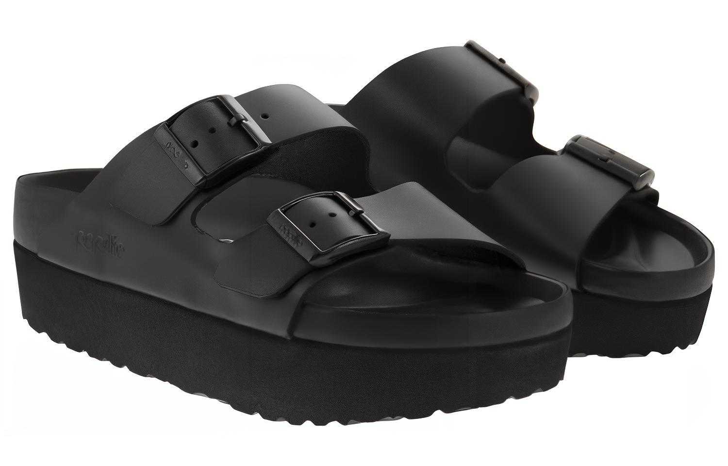 (W) Birkenstock Sandal 'Black Leather CMFT' 圖 3