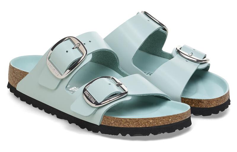 (W) Birkenstock Sandal 'Metallic Buckle Aqua' 圖 3