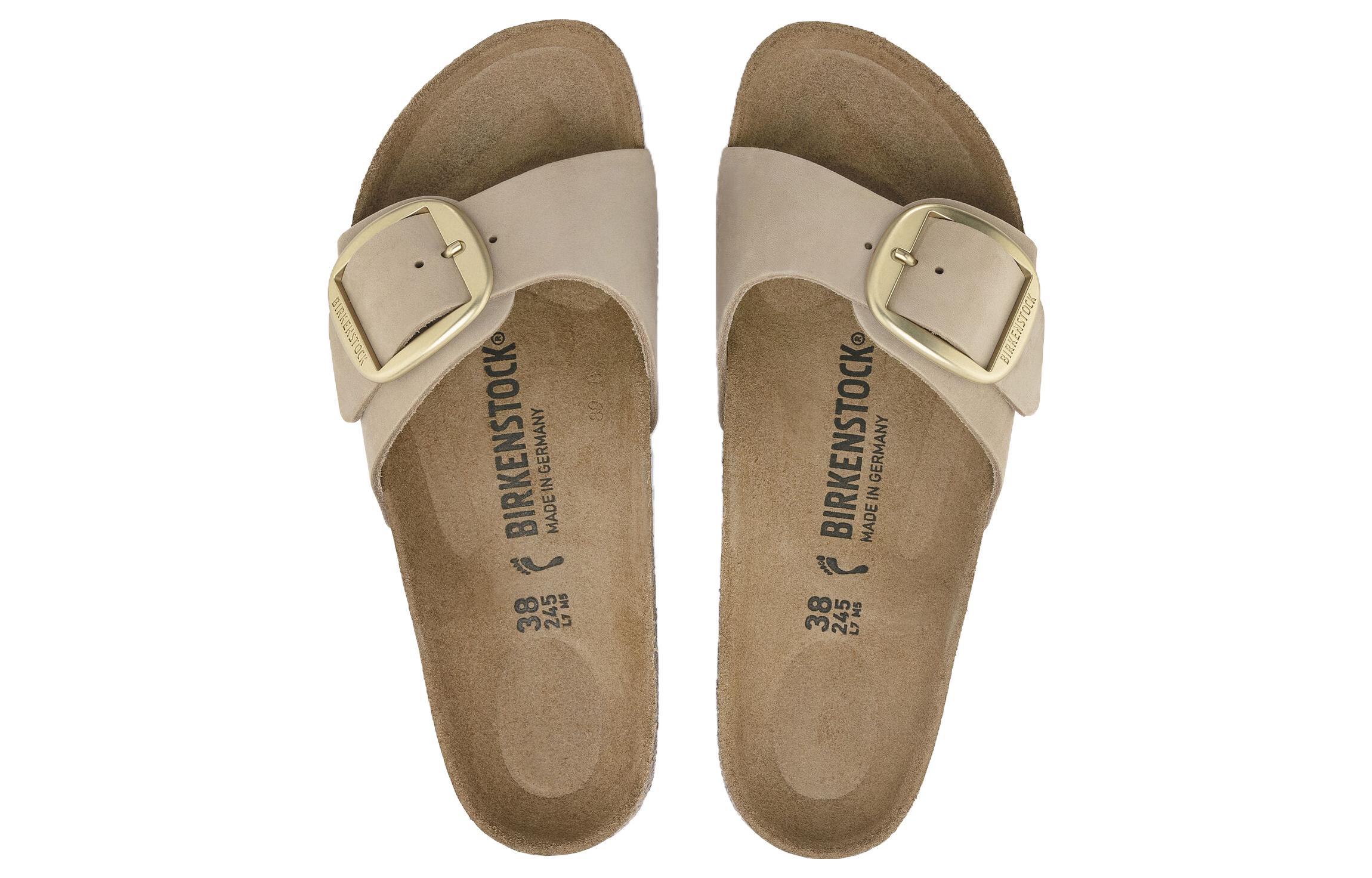 (W) Birkenstock Sandal 'Metallic Buckle Desert Sand' 圖 4