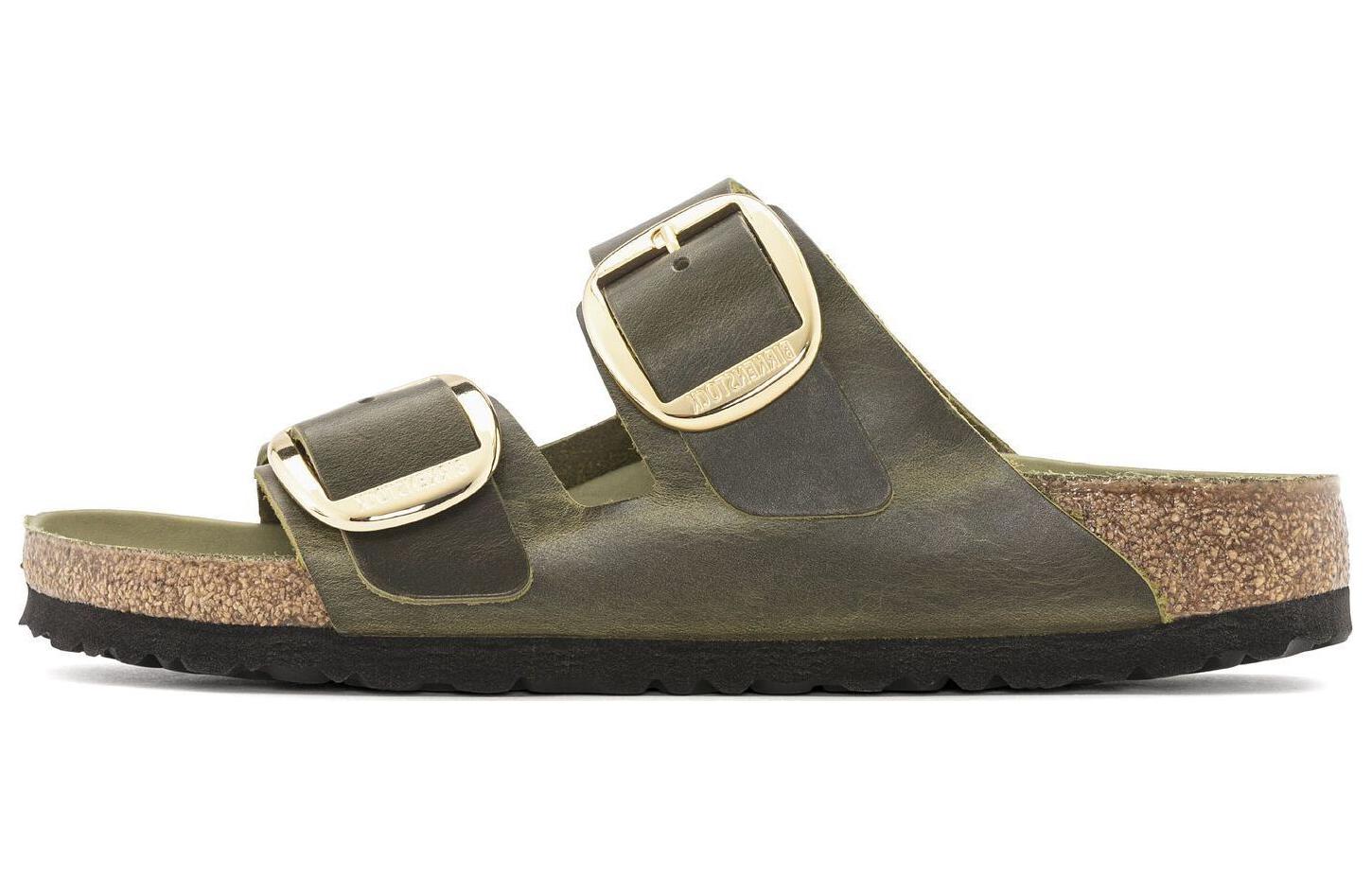 (W) Birkenstock Sandal 'Olive Green Simplistic'
