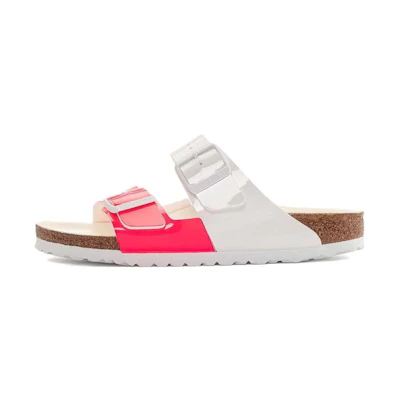 (W) Birkenstock Sandal 'Pink White Colorblock'