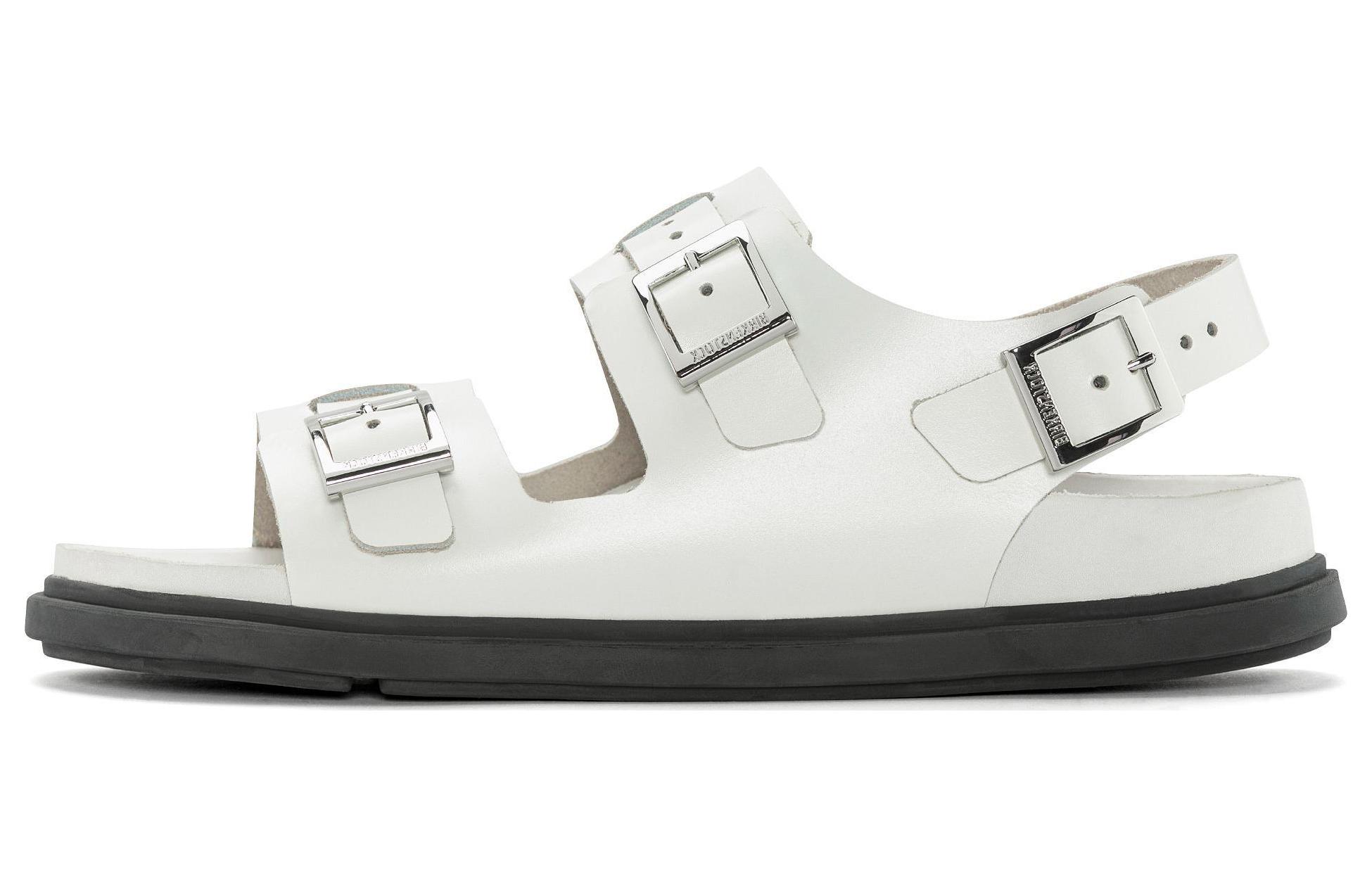 (W) Birkenstock Sandal 'White Buckle'