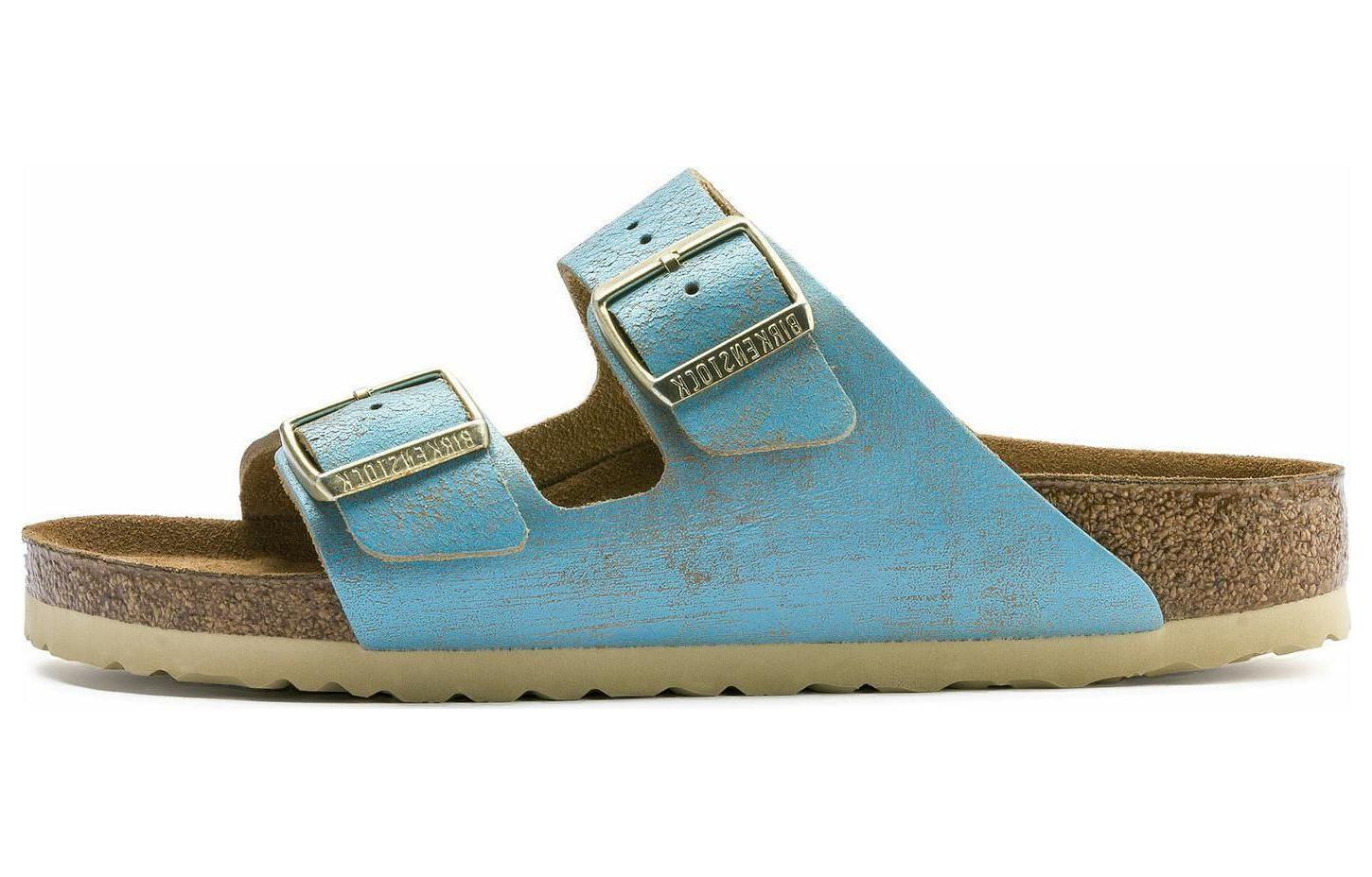 (Women) Birkenstock Sandals 'Aquamarine Leather' 1012878