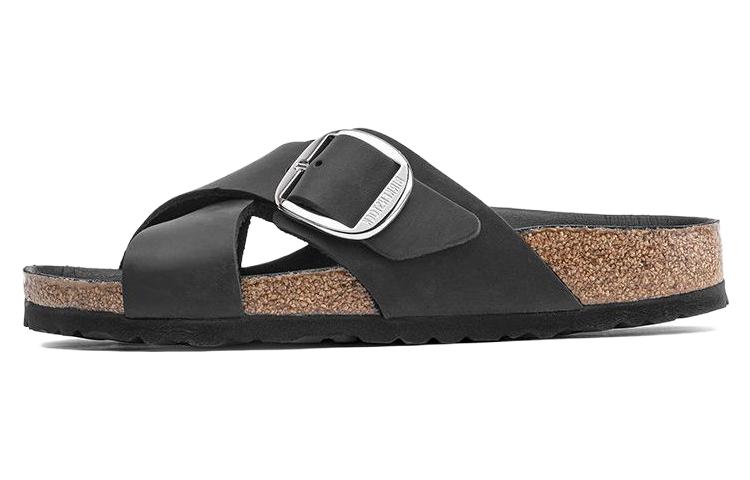 (W) Birkenstock Siena 'Black Narrow'