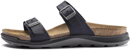 (Women) Birkenstock Sierra Waxy Leather Narrow Fit Sandals 'Black' 1018704 (Women) Birkenstock Sierra Waxy Leather Narrow Fit Sandals 'Black' 1018704