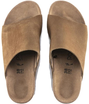 (W) 버켄스탁 스웨이드 웨지 슬라이드 (브라운) 1018275 Shop (W) 버켄스탁 스웨이드 웨지 슬라이드 (브라운) 1018275