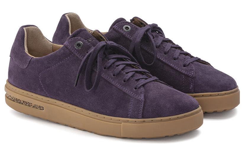 (W) Birkenstock Suede Narrow 'Purple Lace-Up Low Top' 圖 3