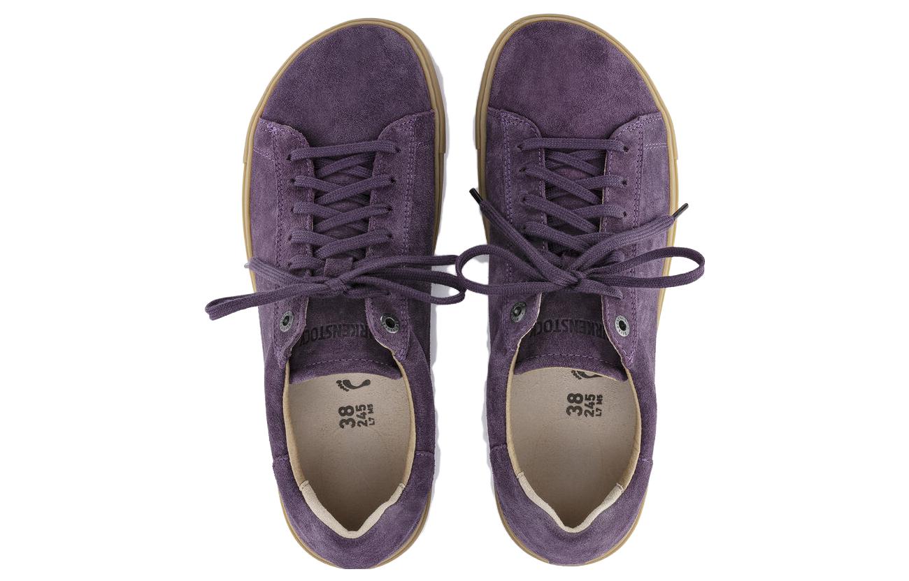 (W) Birkenstock Suede Narrow 'Purple Lace-Up Low Top' 圖 4