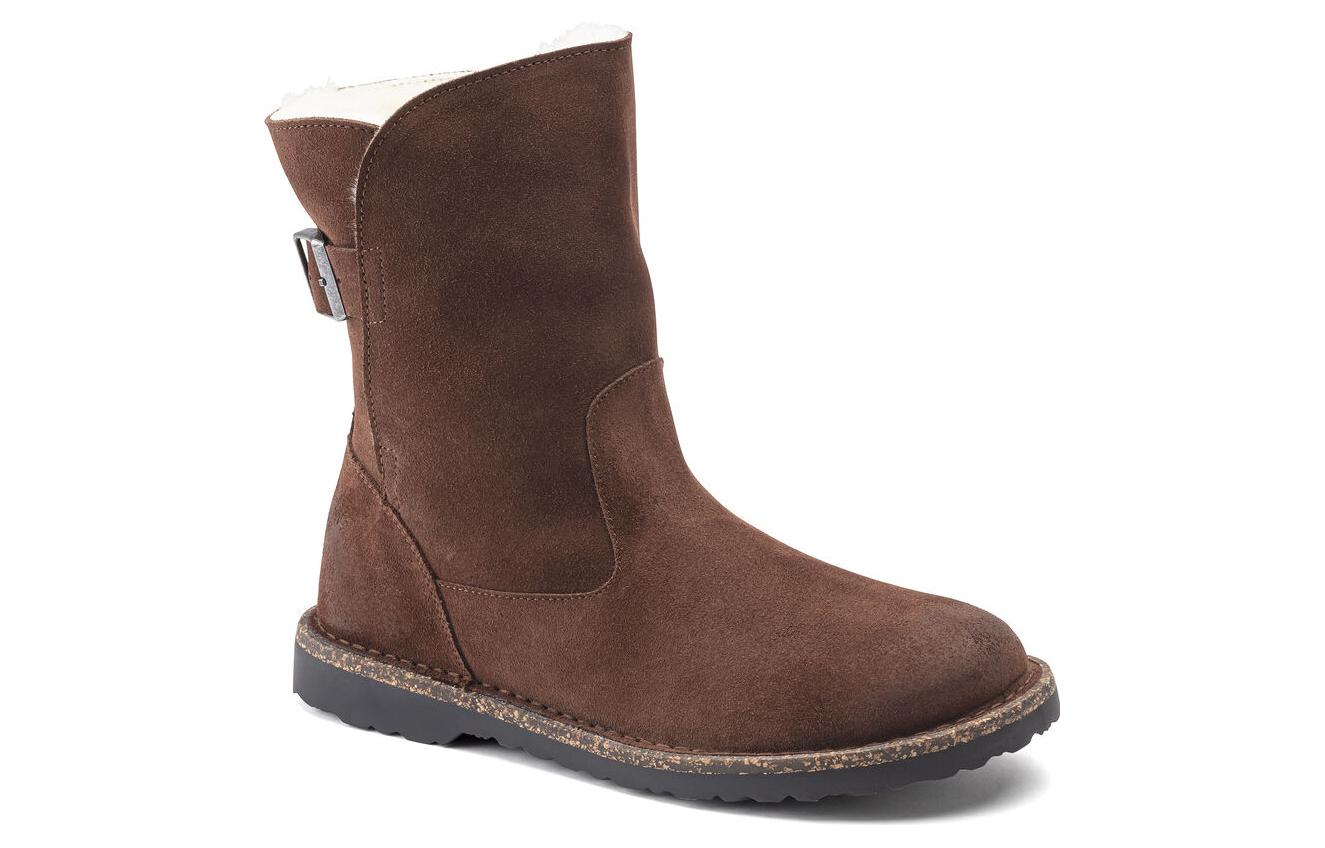 (W) Birkenstock Suede Short Boots 'CMFT Warm Red Brown' 圖 3
