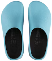 Shop Birkenstock Super-Birki 舒適圓頭百搭厚底 包頭拖鞋 女款 天藍色 常規版