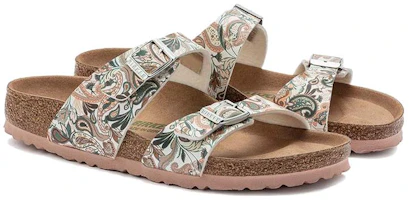 Shop (W) ビルケンシュトック Sydney ヴィーガン ペイズリーローズ
(Birkenstock Sydney Vegan Paisley Rose) 1023223