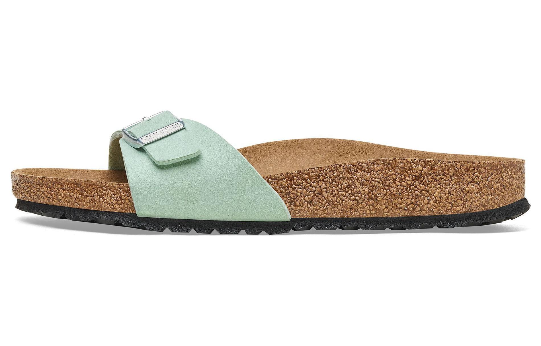 (W) Birkenstock Synthetic Leather 'Matcha Green'