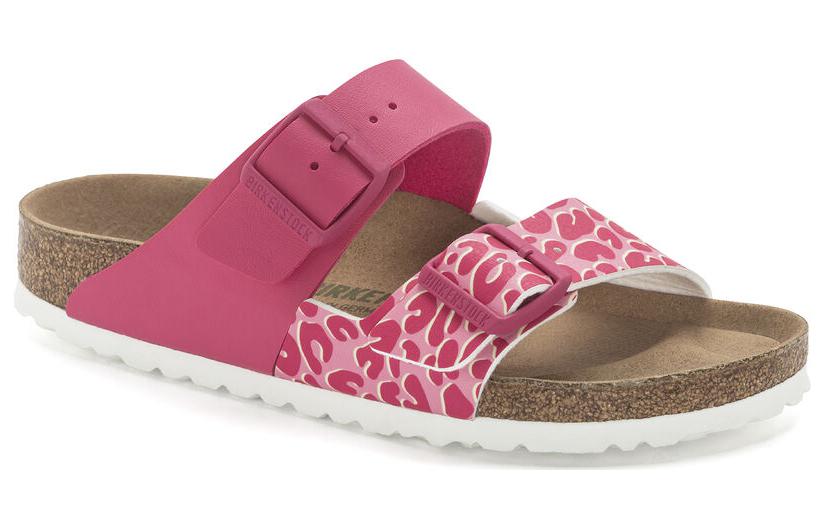 (W) Birkenstock Synthetic Leather Slide 'Pink Narrow Version' 圖 2