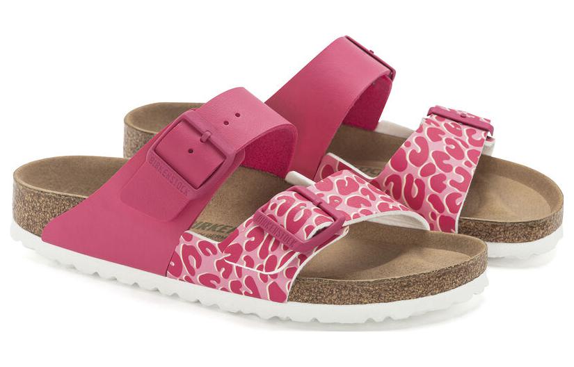 (W) Birkenstock Synthetic Leather Slide 'Pink Narrow Version' 圖 3
